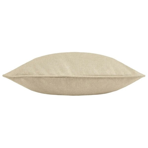 Furn Dawn Piping Detail Textured Cushion Cover - Natural