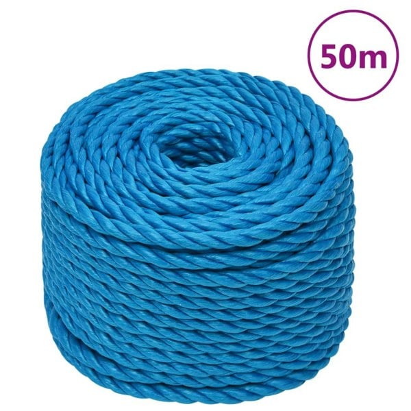 Berkfield Work Rope Blue 24 mm 50 m Polypropylene