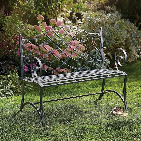 Museum Selection Avebury Gothic Bench - 94 x 105 x 60cm