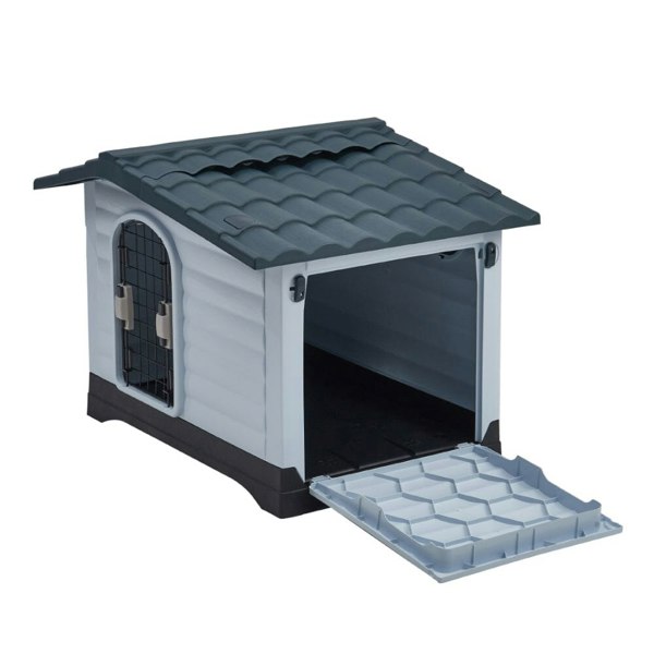 Large Dog Kennel Outdoor Indoor Pet Plastic Garden House Dog Houses Living and Home