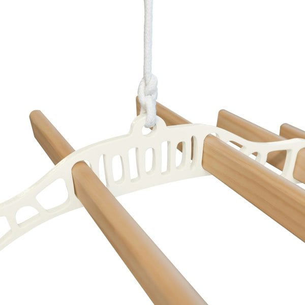 Monstershop Clothing Airer Ceiling Pulley - Ivory - 1.8m