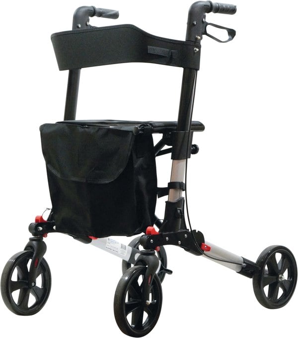 Aidapt Fold Flat Rollator Grey