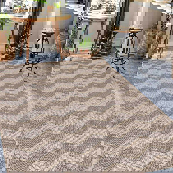 Beige Jute-Look Washable Rugs | Stylish & Easy-Clean