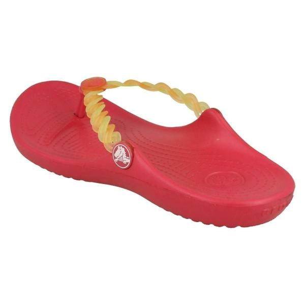 Crocs Girls Crocs Toe Post Sandals Chmlns Tns Weave Flp