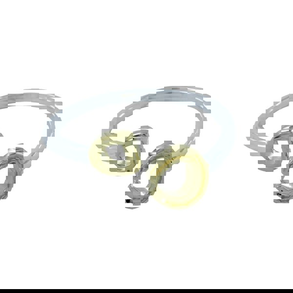 Horseshoe and Stirrup Ring, Gold Plate - Reeves & Reeves