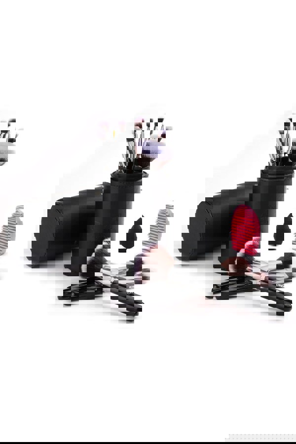 Living and Home 12 Pcs Professional Makeup Brush Set with Makeup Sponge and Brush Egg