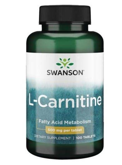 Swanson L-Carnitine, 500mg - 100 tablets