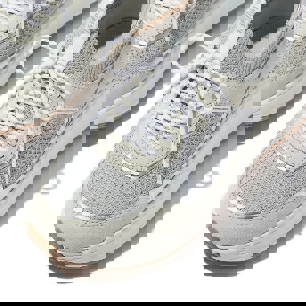 FitFlop F-MODE  SUEDE/KNIT Womens Trainers Urban White/French Grey