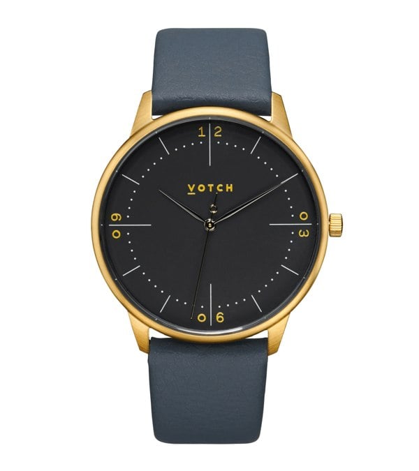 Votch Gold & Navy with Black Watch | Aalto