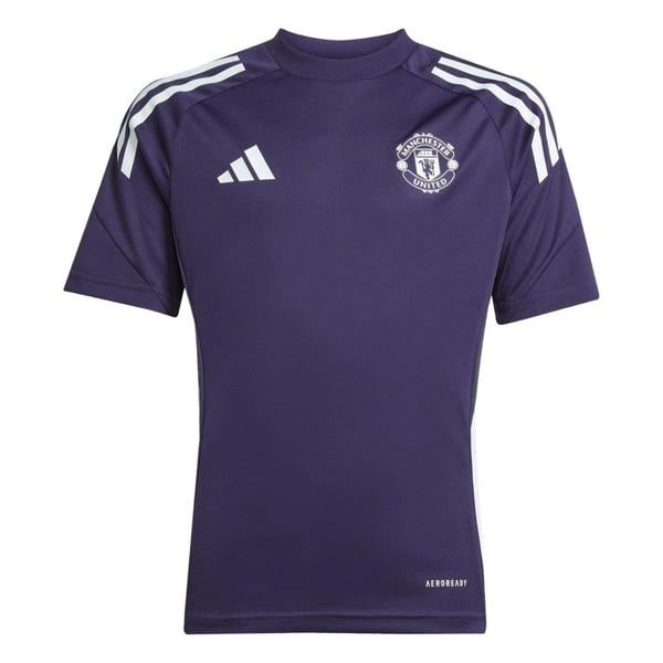 Adidas Childrens/Kids Tiro 25 Competition Manchester United FC Training Jersey - Red - 