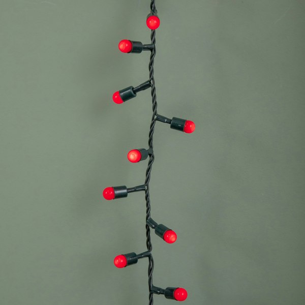 Samuel Alexander 300 Christmas Berry String Lights in Red with Multi-Action LEDs