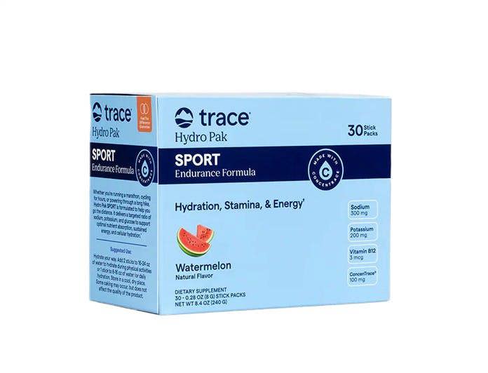 Trace Minerals Hydro Pak Sport, Watermelon - 30 packets