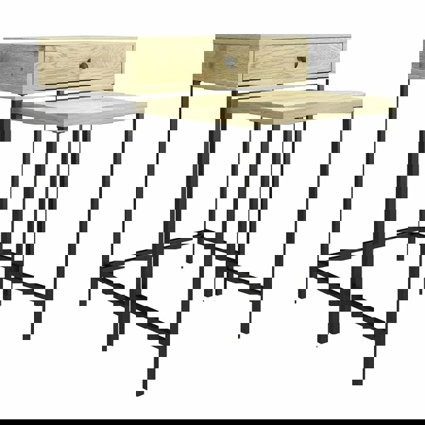 Dorel Home Tamlin Nesting End Table Linseed Oak