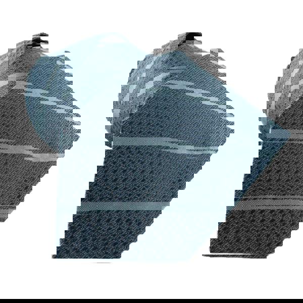 Dunhill luxurious woven silk tie in a longtail d and stripe pattern