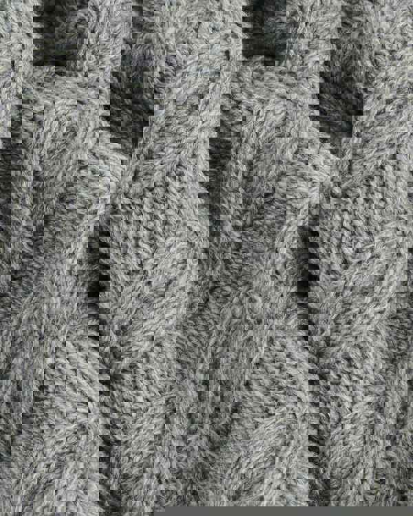 Barbour Jesmond Beanie & Scarf Gift Set - Mid Grey