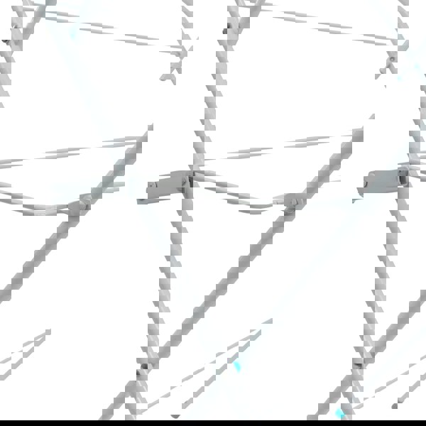 JVL Freestanding 2 Tier Clothes Drying Airer, White