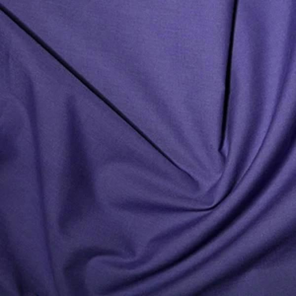 Minerva Core Range Premium Polycotton Dressmaking Fabric per metre, 112.5cm / 44" Wide - Purple
