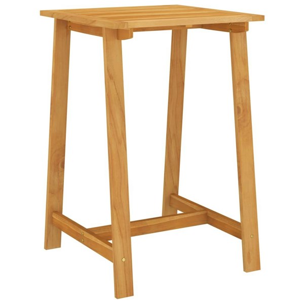 Berkfield Garden Bar Table 70x70x104 cm Solid Acacia Wood