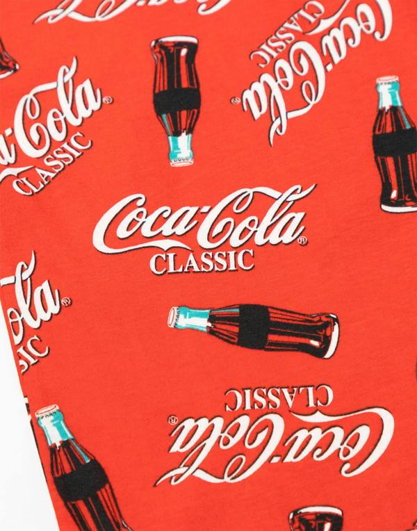 Coca Cola Mens Red Logo Lounge Pants