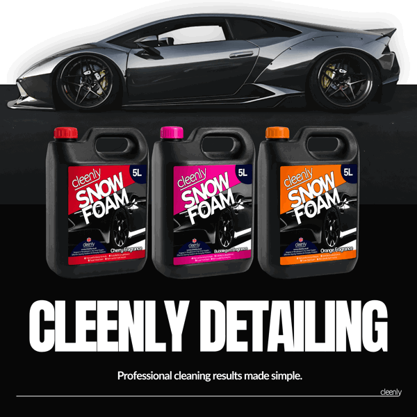 Cleenly Bubblegum Snow Foam - High Performance Formula with Super Thick Foam - Non Caustic & pH Neutral 10L