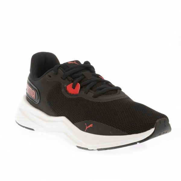 Puma Mens Disperse XT 3 Knitted Trainers - Black/White