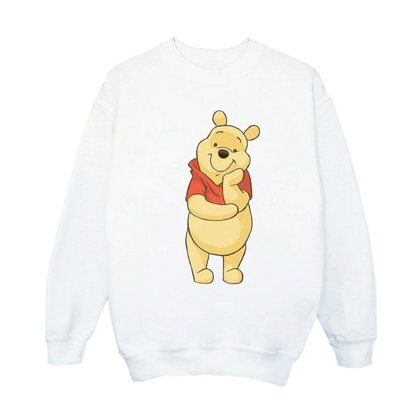 Disney Boys Winnie The Pooh Cute Sweatshirt - White