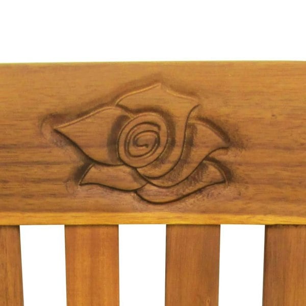 Berkfield Garden Bench 157 cm Solid Acacia Wood
