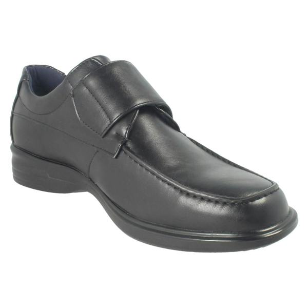 Thomas Blunt Mens Thomas Blunt Hook and Loop Strap Formal Shoes A1138