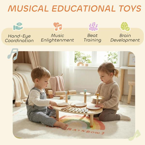 Kid's Percussion Instrument Set
