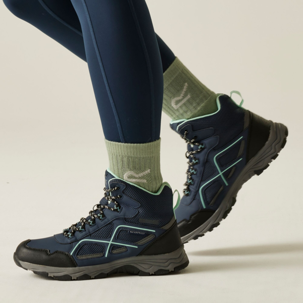 Regatta Women's Lady Vendeavour Walking Boots - Navy/Amazonite