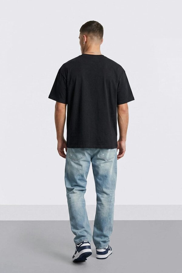 London Attitude Oversized Heavyweight Angel Graphic T-Shirt