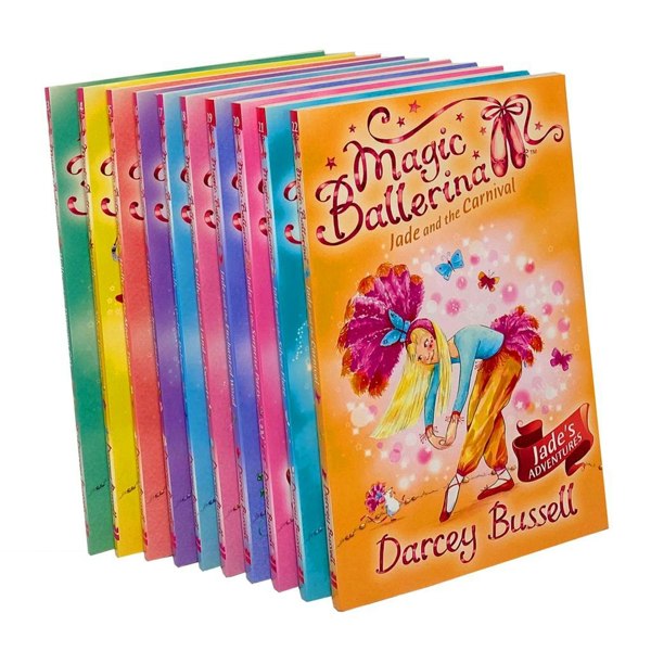 HarperCollins Magic Ballerina Darcey Bussell Holly And Jade Series 10 Books Collection Set (13-22)