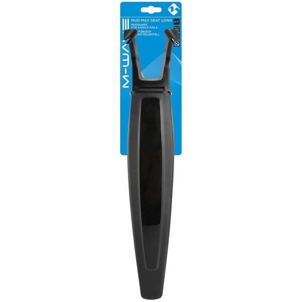 M-Wave Mud Max Bike Seat Long Mudguard Black