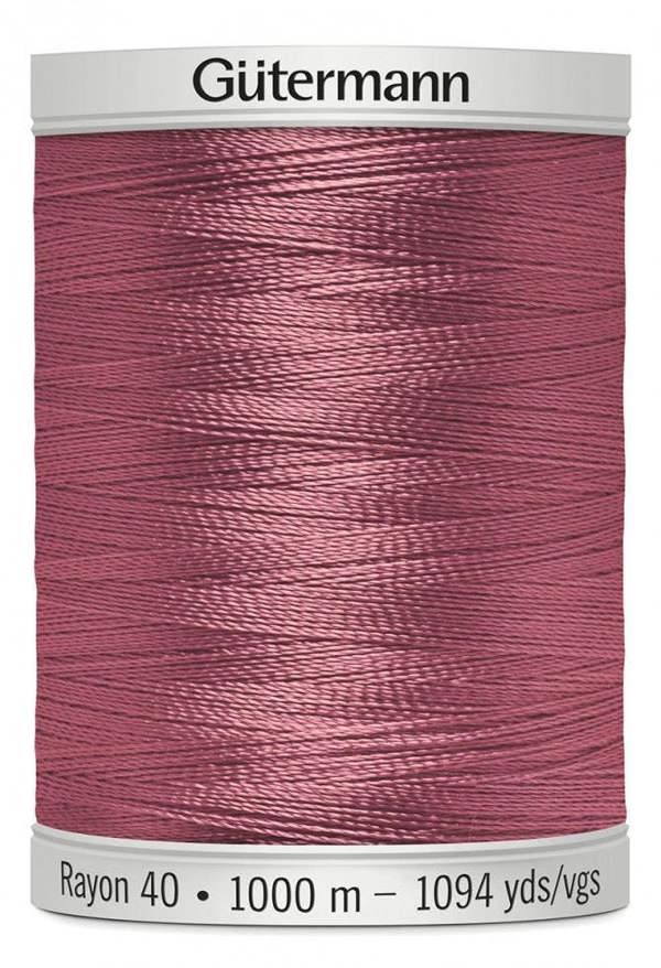 Gutermann No 40 Sulky Rayon Embroidery Thread 1000m Rayon Thread Suitable For Embroidery