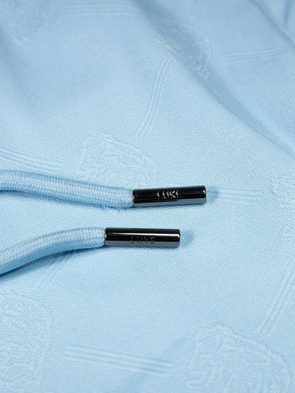 Luke 1977 Phoenix Textured Shorts - Sky Blue