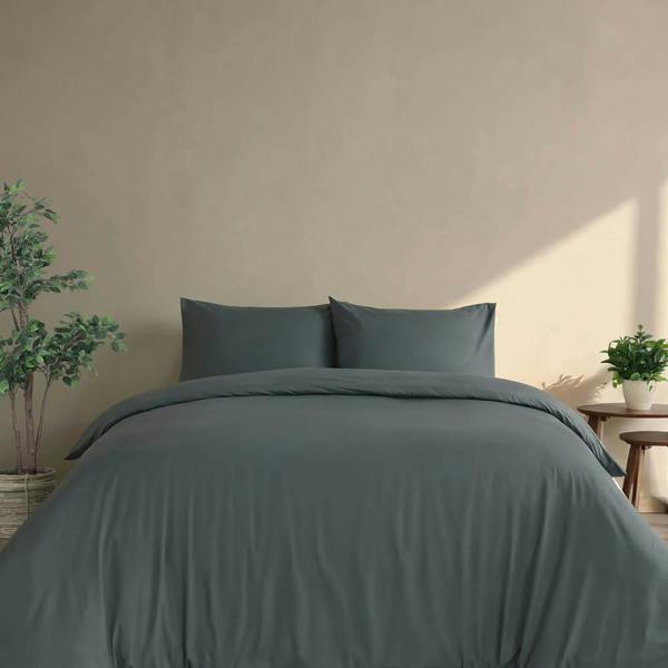 Martex Everyday Luxury Cotton Duvet Cover Set - Deep Grove