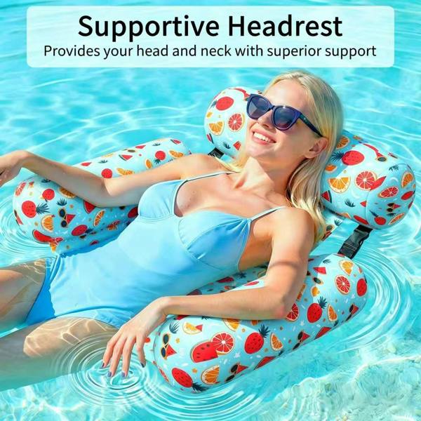 Leaper Inflatable Pool Float Lounge Chair