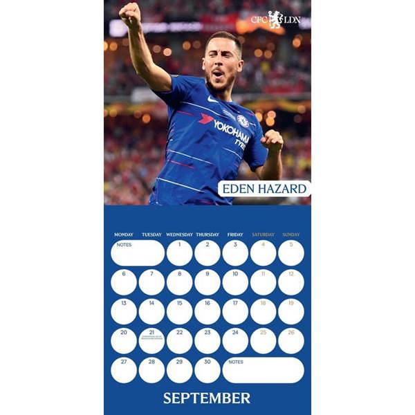 Chelsea FC Legends Calendar 2027, Wall Calendars, Month To View, Sports, Gift