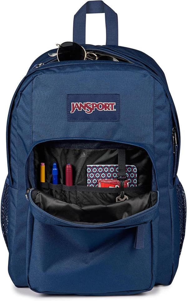JanSport Big Day Pack Backpack Rucksack Bag 34L Navy
