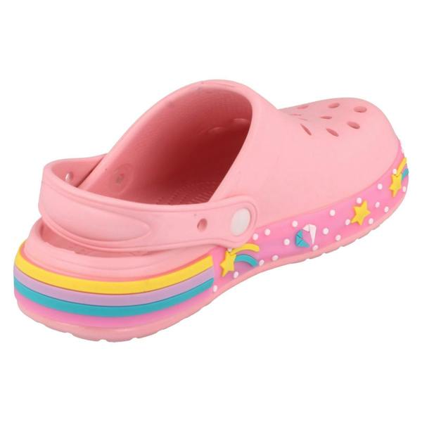 Spot On Girls Spot On Clogs With Unicorn Design And Lights H2695