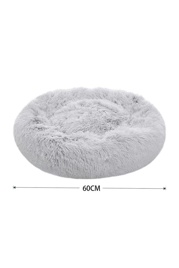 Living and Home 60x60cm Calming Donut Cuddler Dog Bed Cat Bed