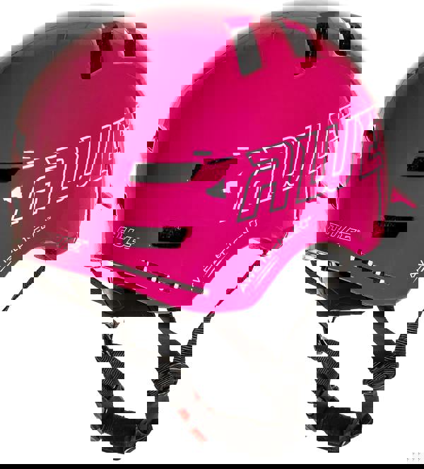 AweTech In Mould Adult LED USB Bike Helmet Medium 55-58cm Pink