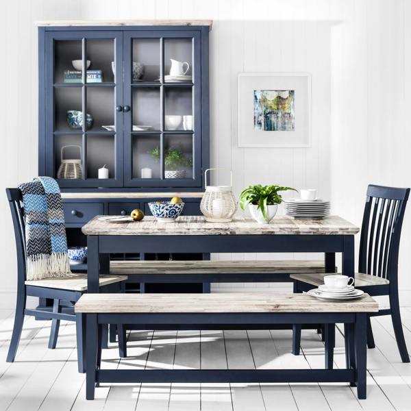 Statement Furniture Florence Solid Acacia Hardwood Dining Bench 140cm Long