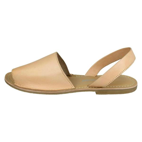 Leather Collection Ladies Leather Collection Slingback Mule Sandals