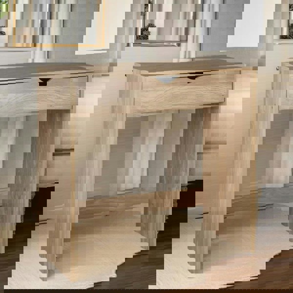 Rafaelo Mobilia 1 Drawer Dressing Table Oak