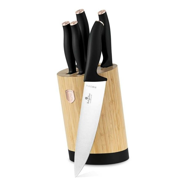 Berlinger Haus BH2752 6-Piece Knife Set with Bamboo Stand