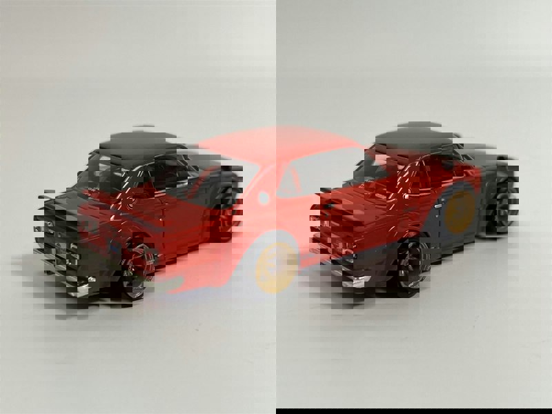 Mini GT Nissan Skyline 2000GTR Kaido Street V1 Red 1:64 Mini GT KHMG175