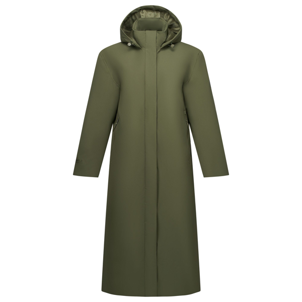 Regatta Womens Janna Waterproof Long Length Insulated Jacket - Dark Khaki