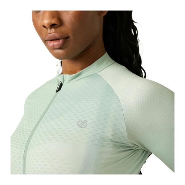 Dare 2B Womens/Ladies Lightning Cycling Jersey - Glacier Green - 