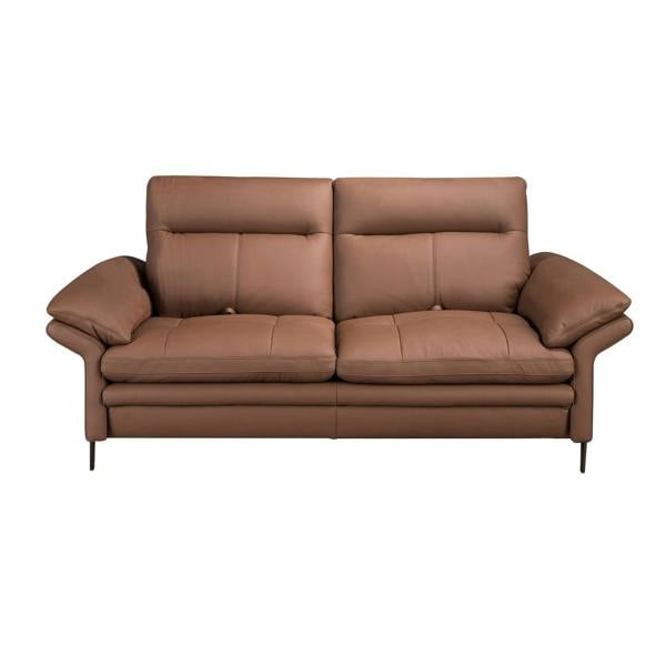 Angel Cerdá Brown leather sofa 6241/6242